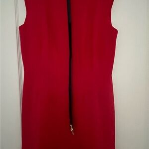 Calvin Klein Vibrant Red Dress